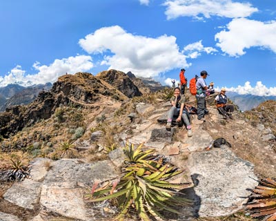 Panoramic view from San Juan pass