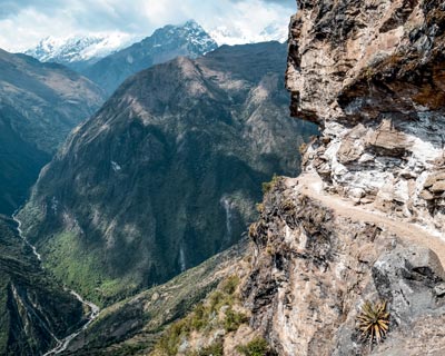 San Juan tunnels on the Choquequirao route